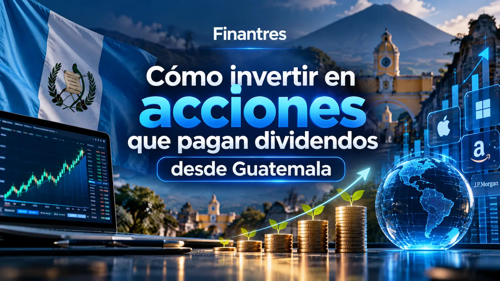 Cómo invertir en acciones que pagan dividendos desde Guatemala