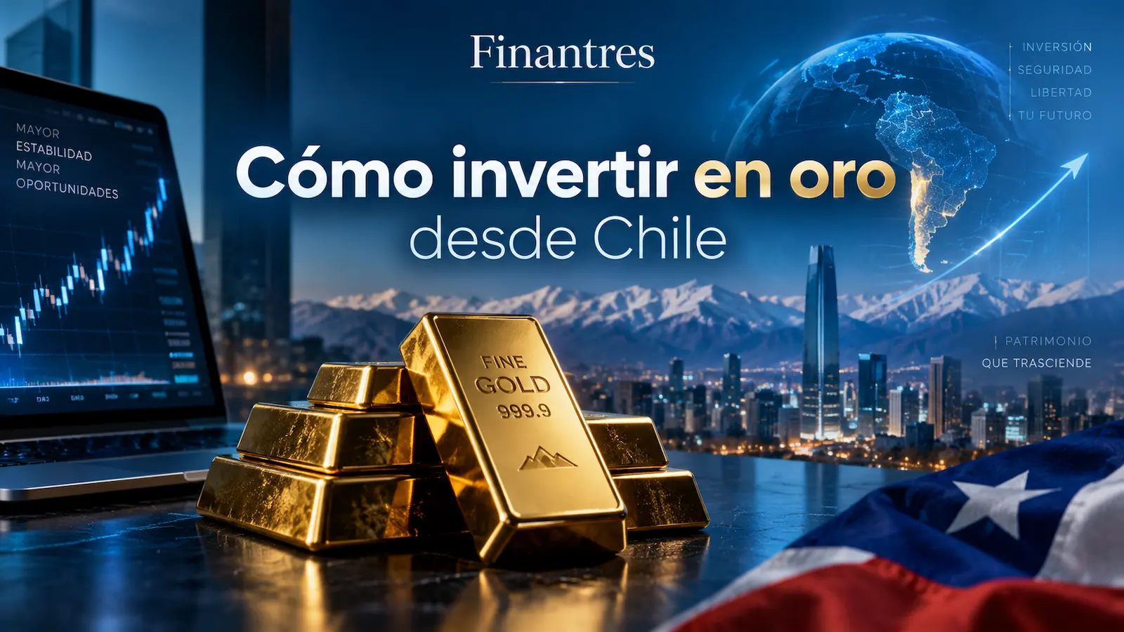Cómo invertir en oro desde Chile