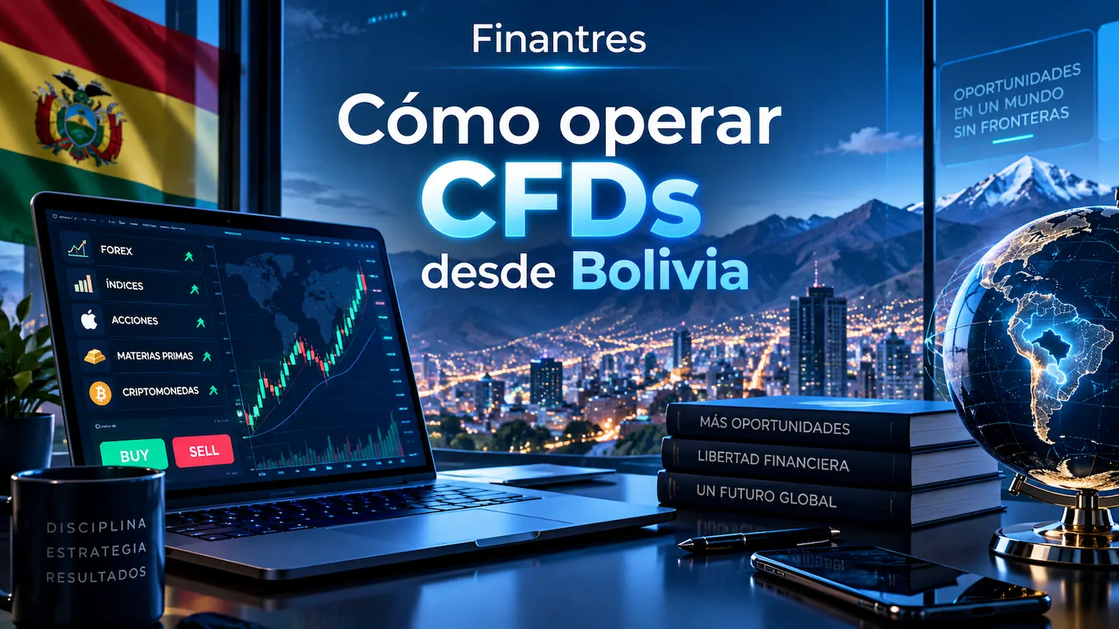 Cómo operar CFDs desde Bolivia
