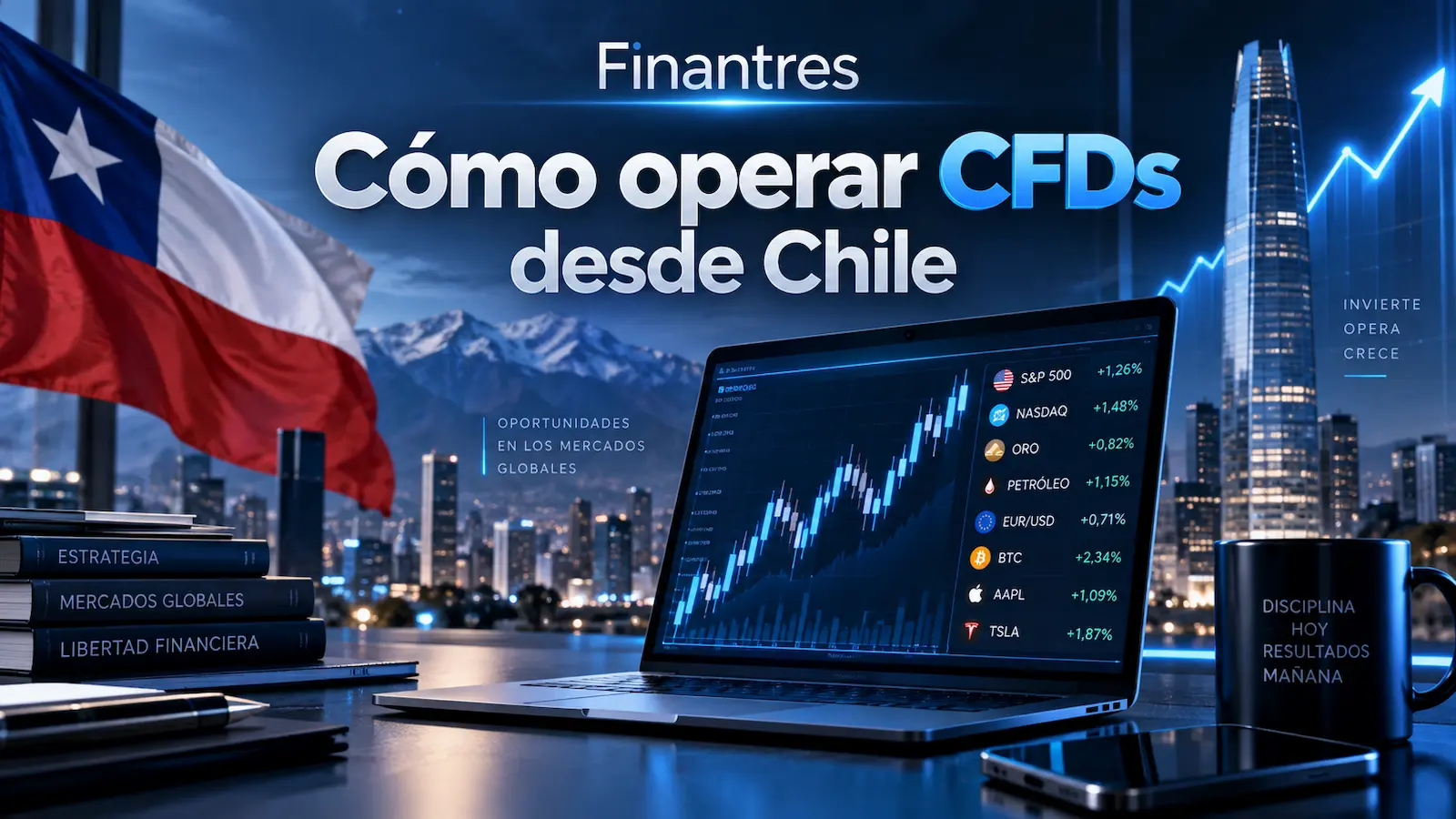 Cómo operar CFDs desde Chile