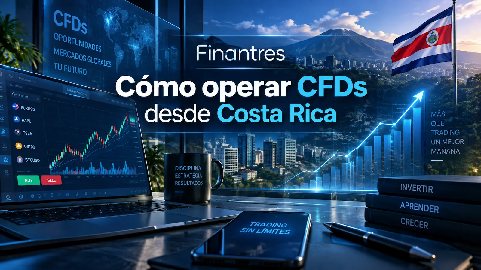 Cómo operar CFDs desde Costa Rica: guía paso a paso
