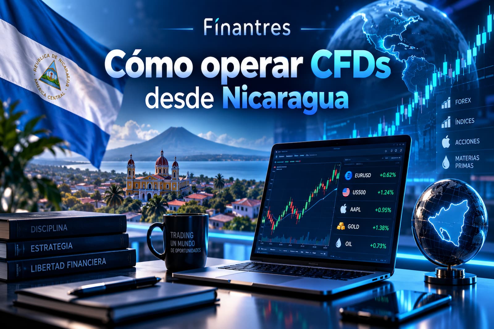 Cómo operar CFDs desde Nicaragua: guía práctica paso a paso