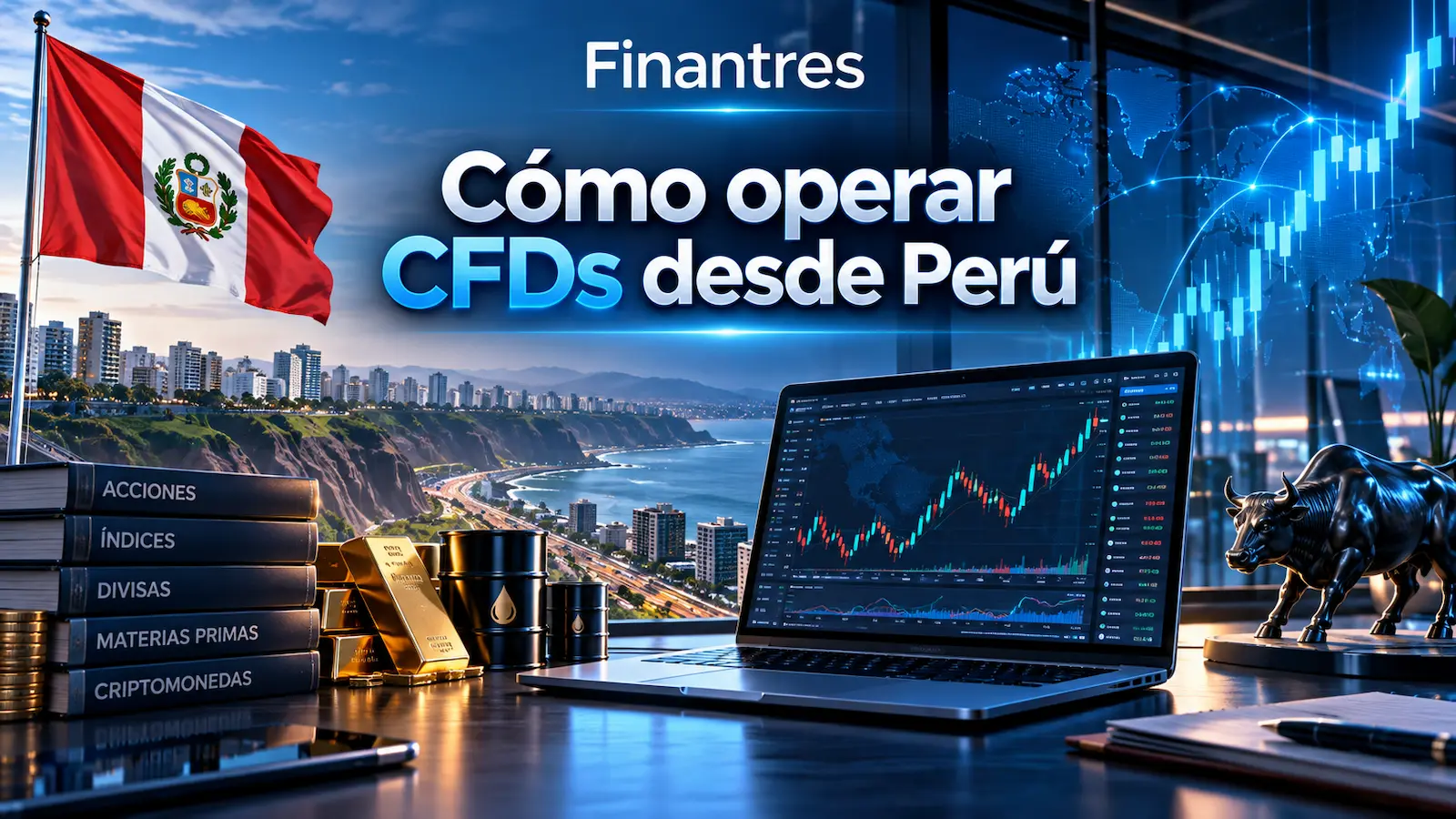 Cómo operar CFDs desde Perú