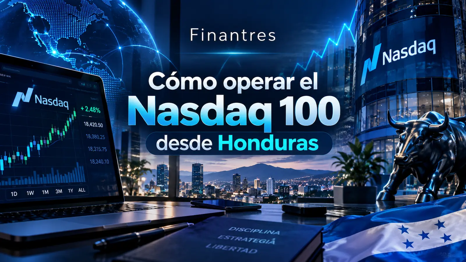 Cómo operar el Nasdaq 100 desde Honduras
