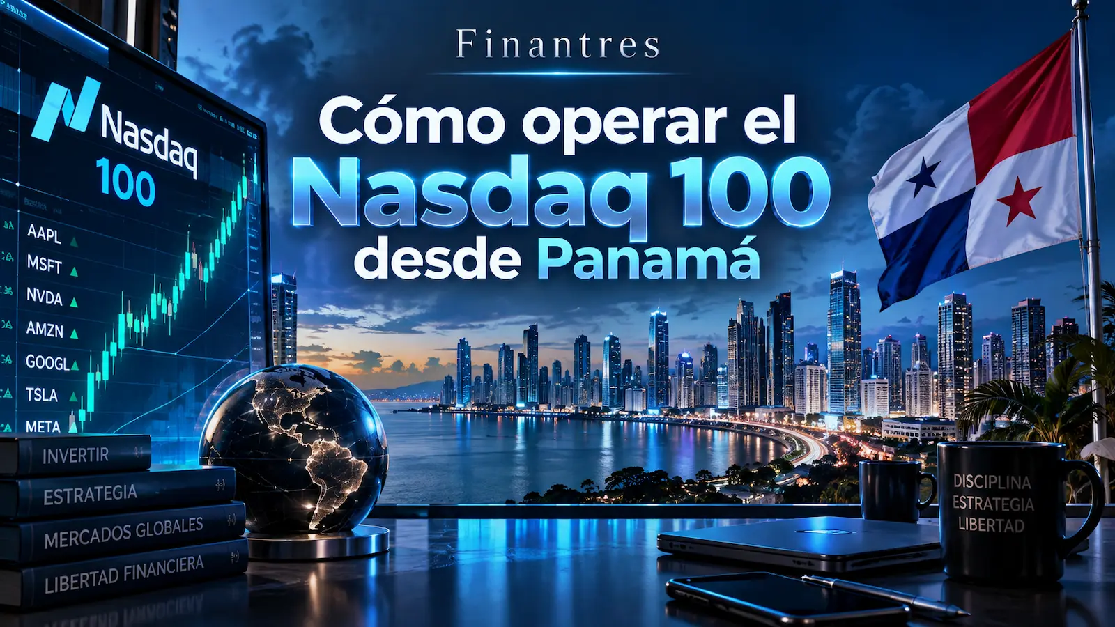 Cómo operar el Nasdaq 100 desde Panamá