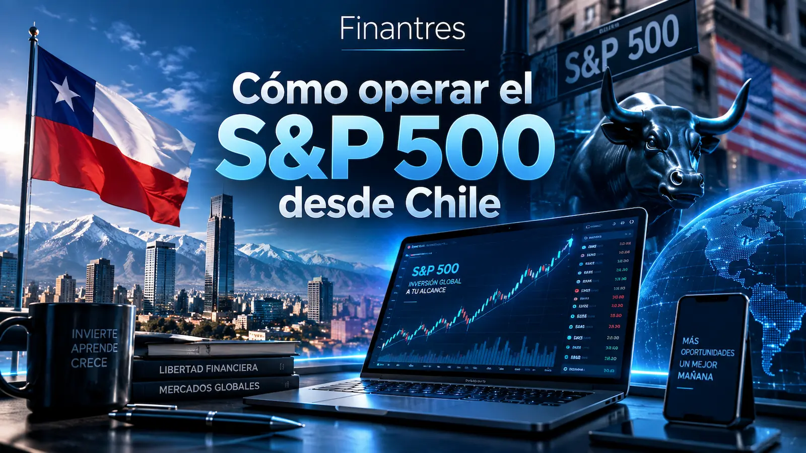 Cómo operar el S&P 500 desde Chile