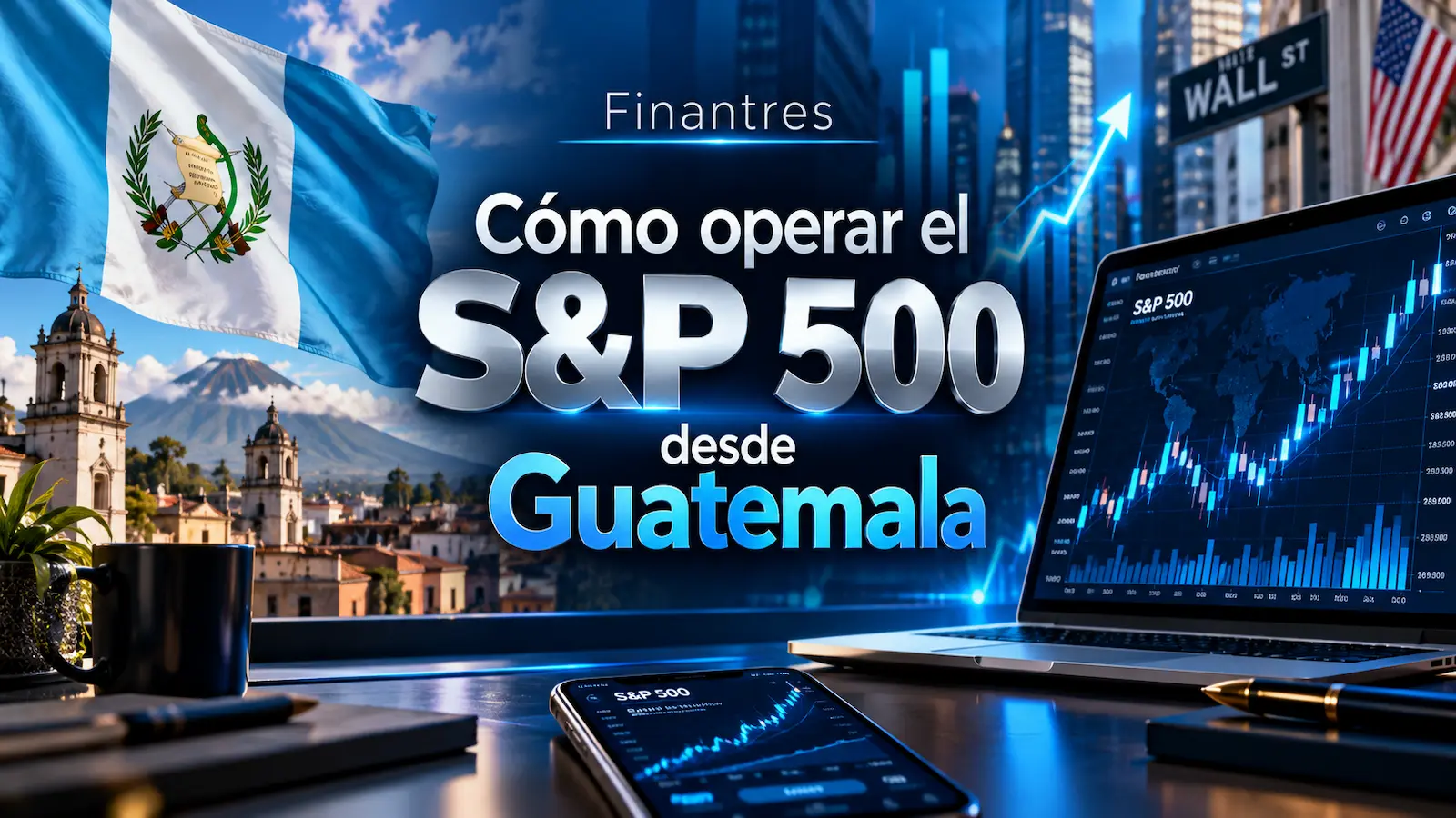 Cómo operar el S&P 500 desde Guatemala