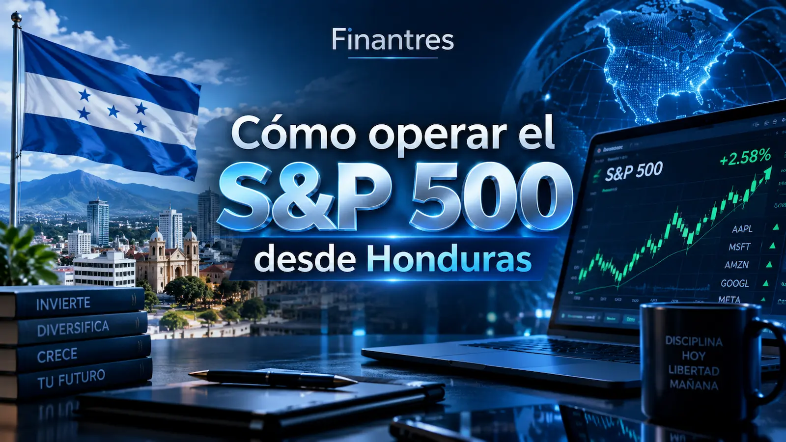 Cómo operar el S&P 500 desde Honduras