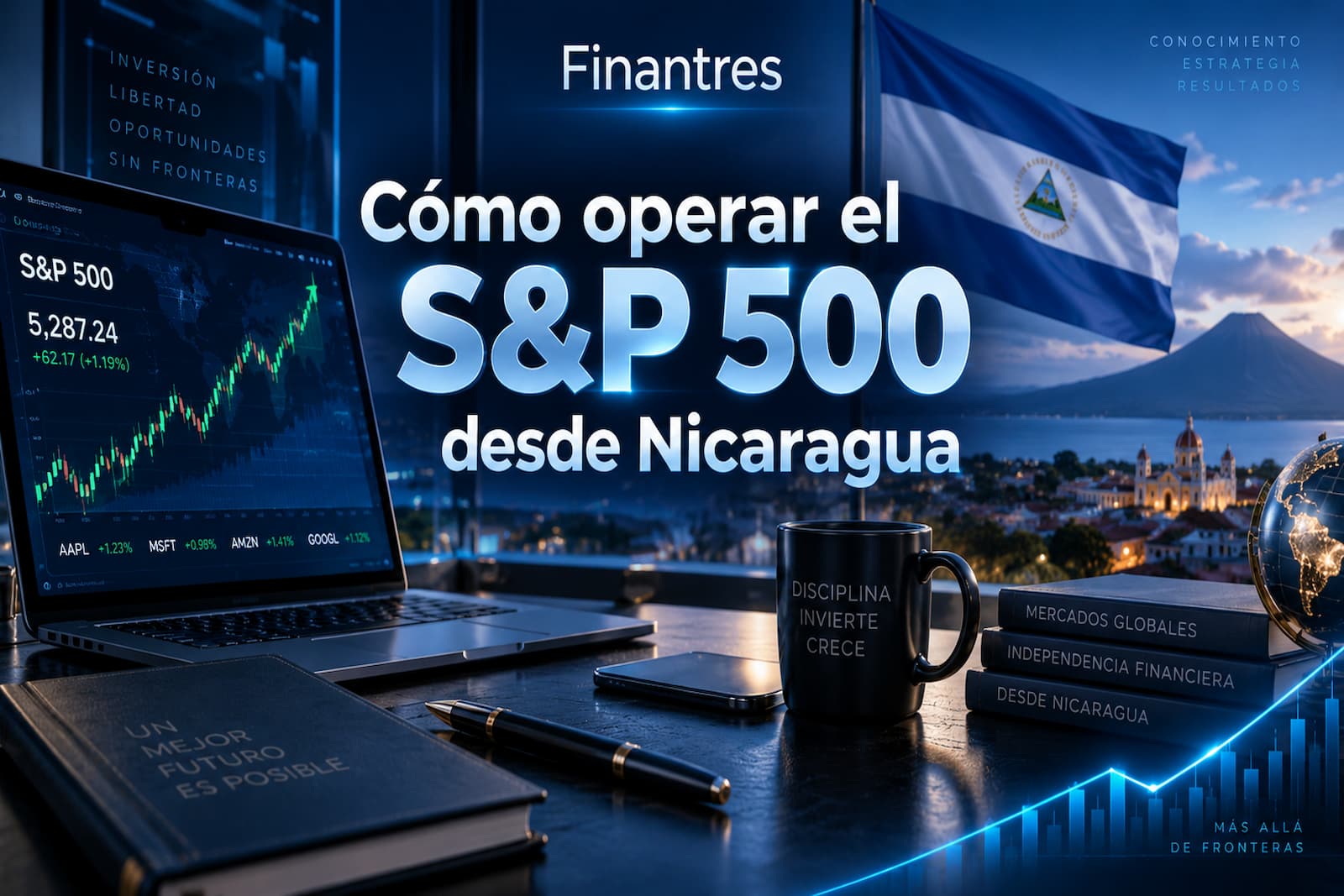 Cómo operar el S&P 500 desde Nicaragua