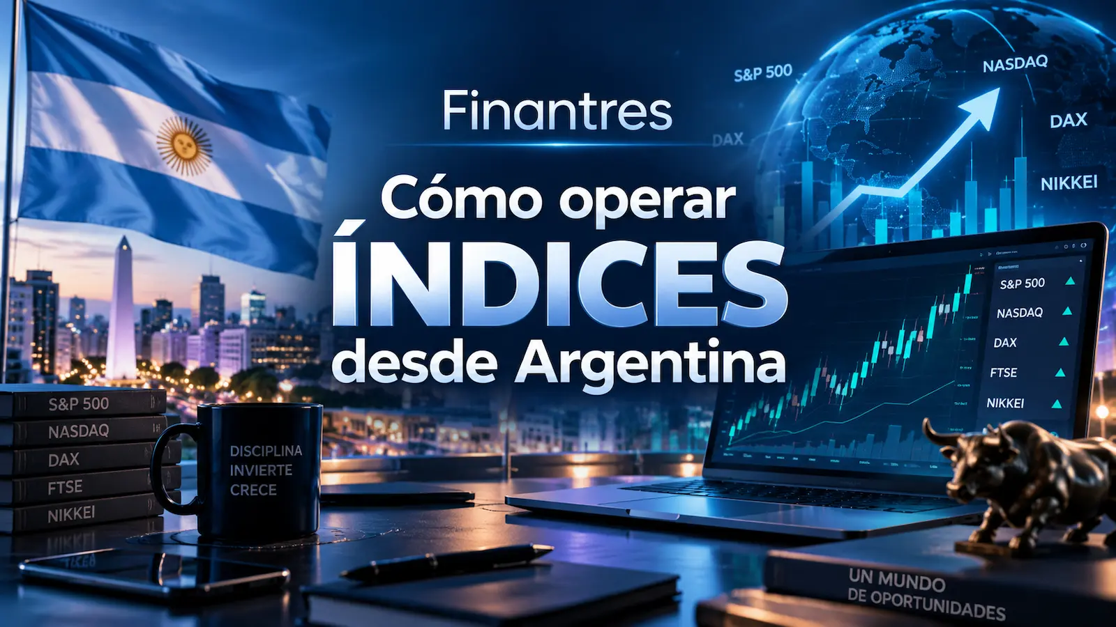 Cómo operar índices desde Argentina