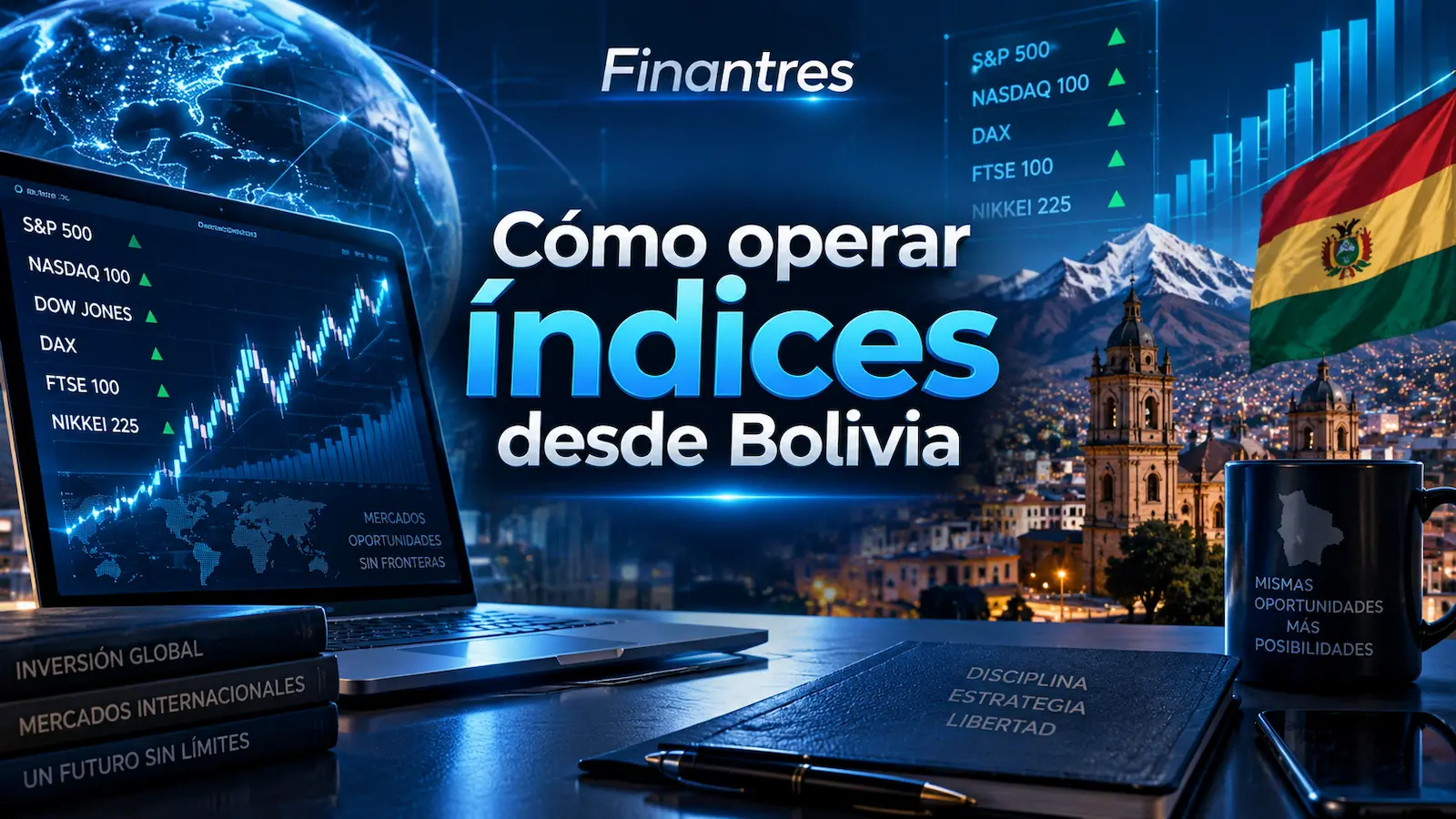 Cómo operar índices desde Bolivia