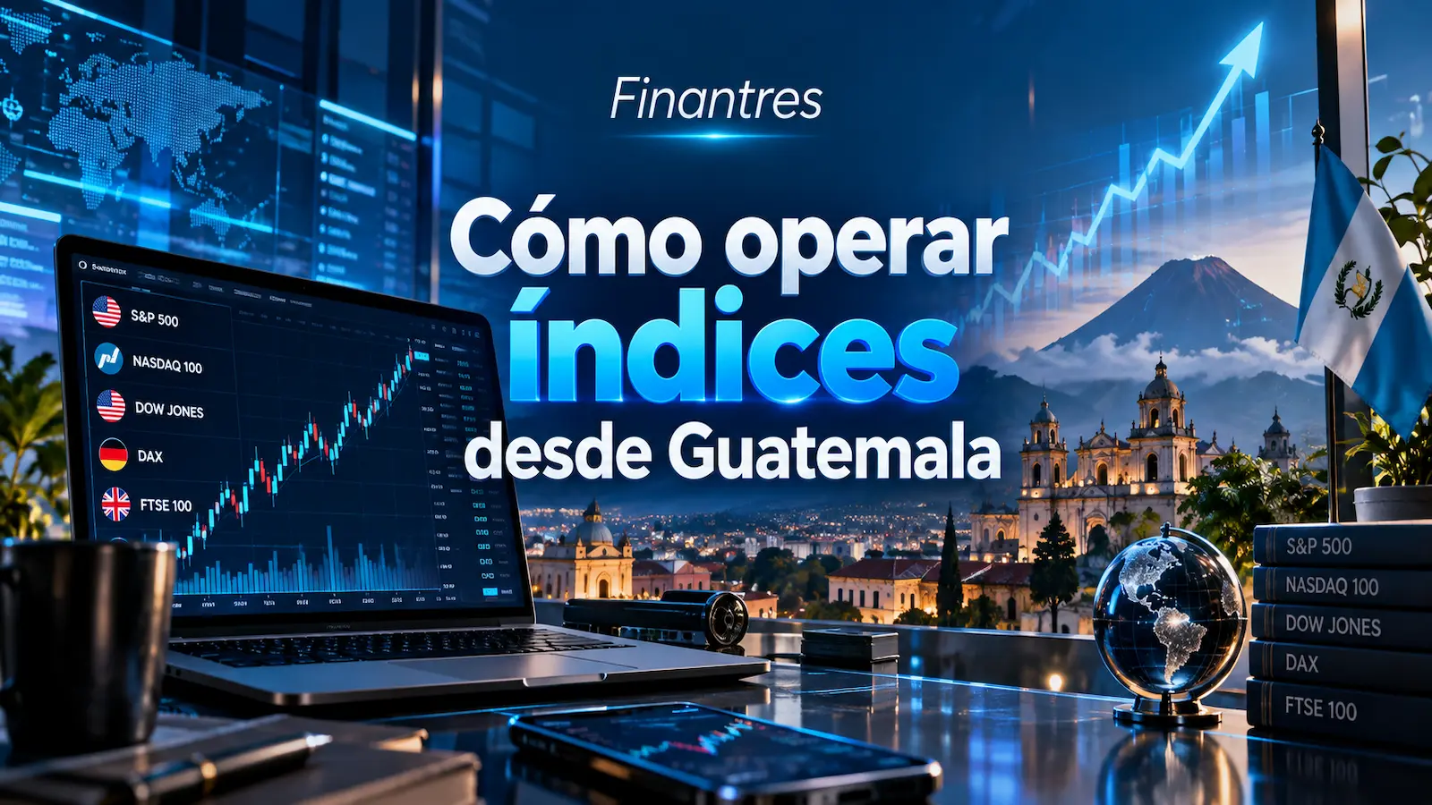Cómo operar índices desde Guatemala