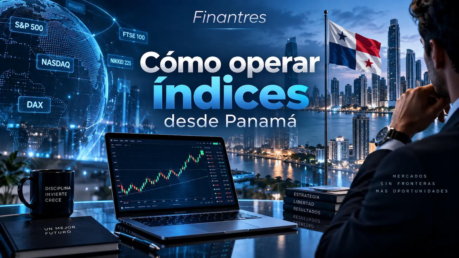 Cómo operar índices desde Panamá