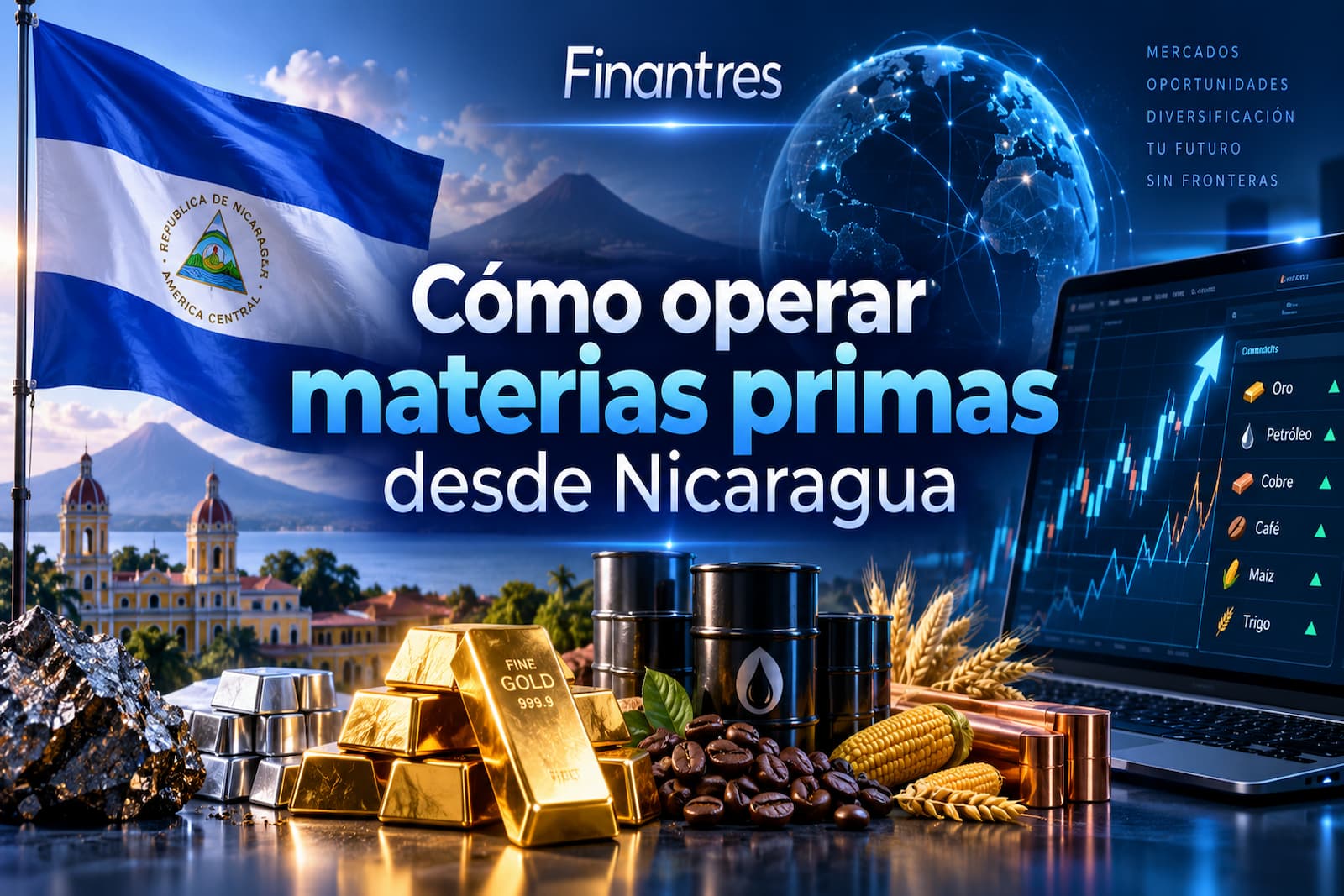 Cómo operar materias primas desde Nicaragua: guía paso a paso