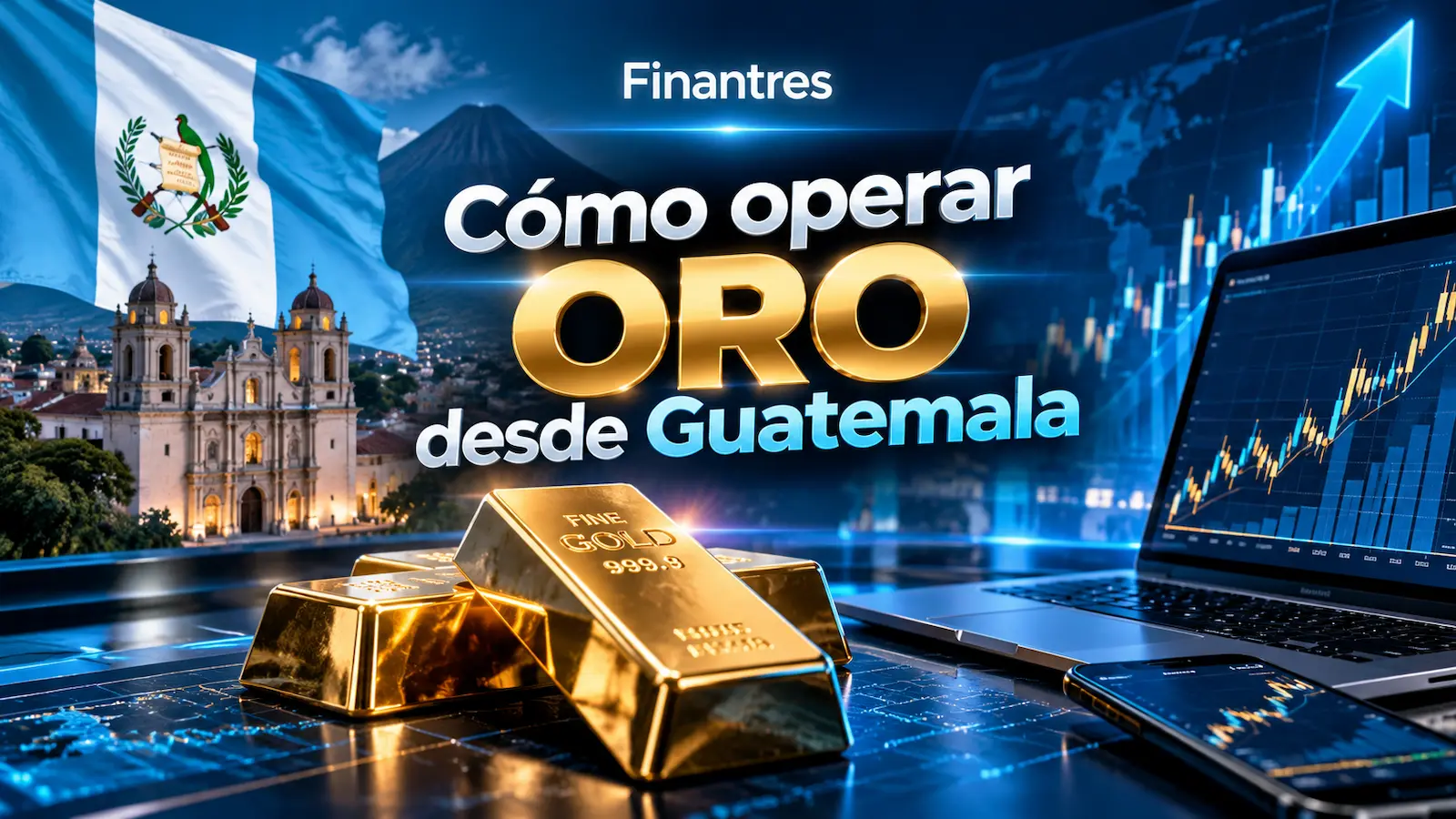 Cómo operar oro desde Guatemala