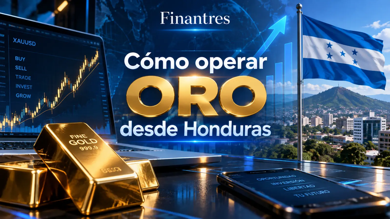 Cómo operar oro desde Honduras