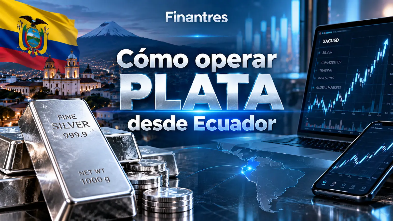 Cómo operar plata desde Ecuador