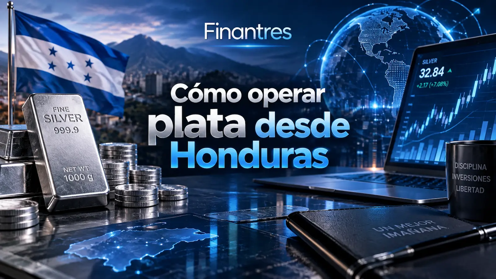 Cómo operar plata desde Honduras