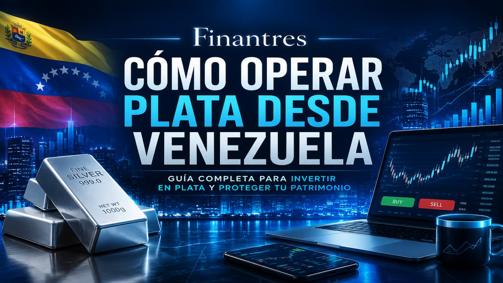 Cómo operar plata desde Venezuela: guía práctica para hacer trading con XAG/USD