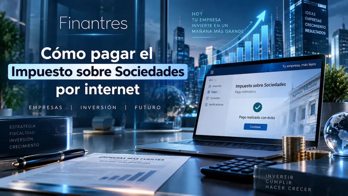 Cómo pagar el Impuesto sobre Sociedades por internet
