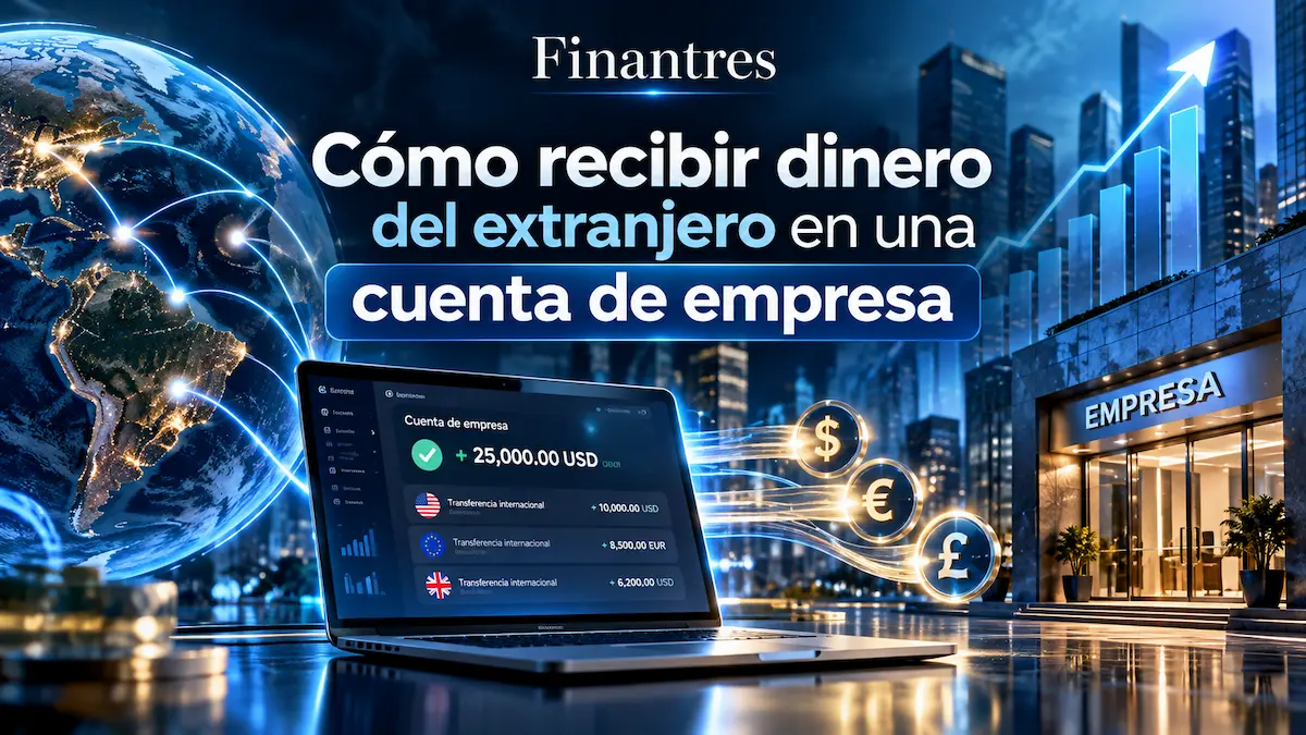 Recibir dinero del extranjero en una cuenta de empresa