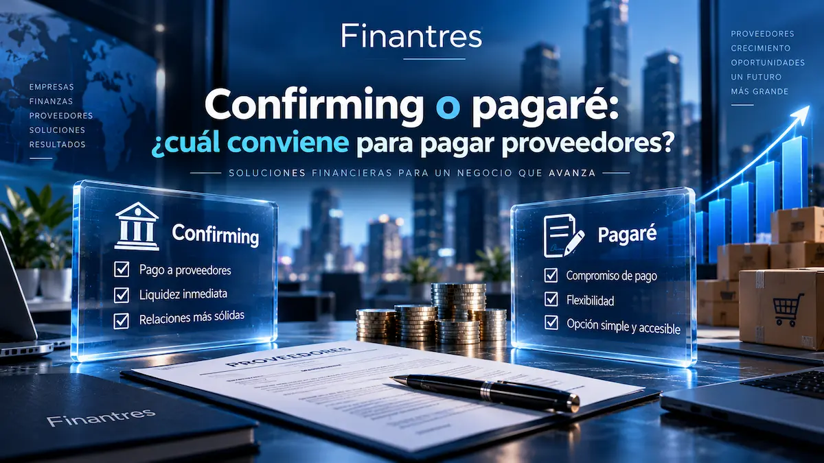 Confirming o pagaré