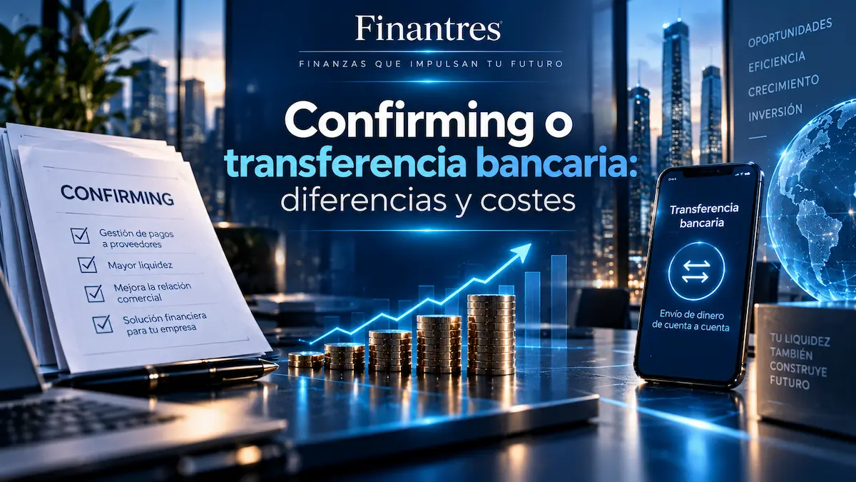 Confirming o transferencia bancaria
