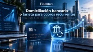 Domiciliación bancaria o tarjeta para cobros recurrentes