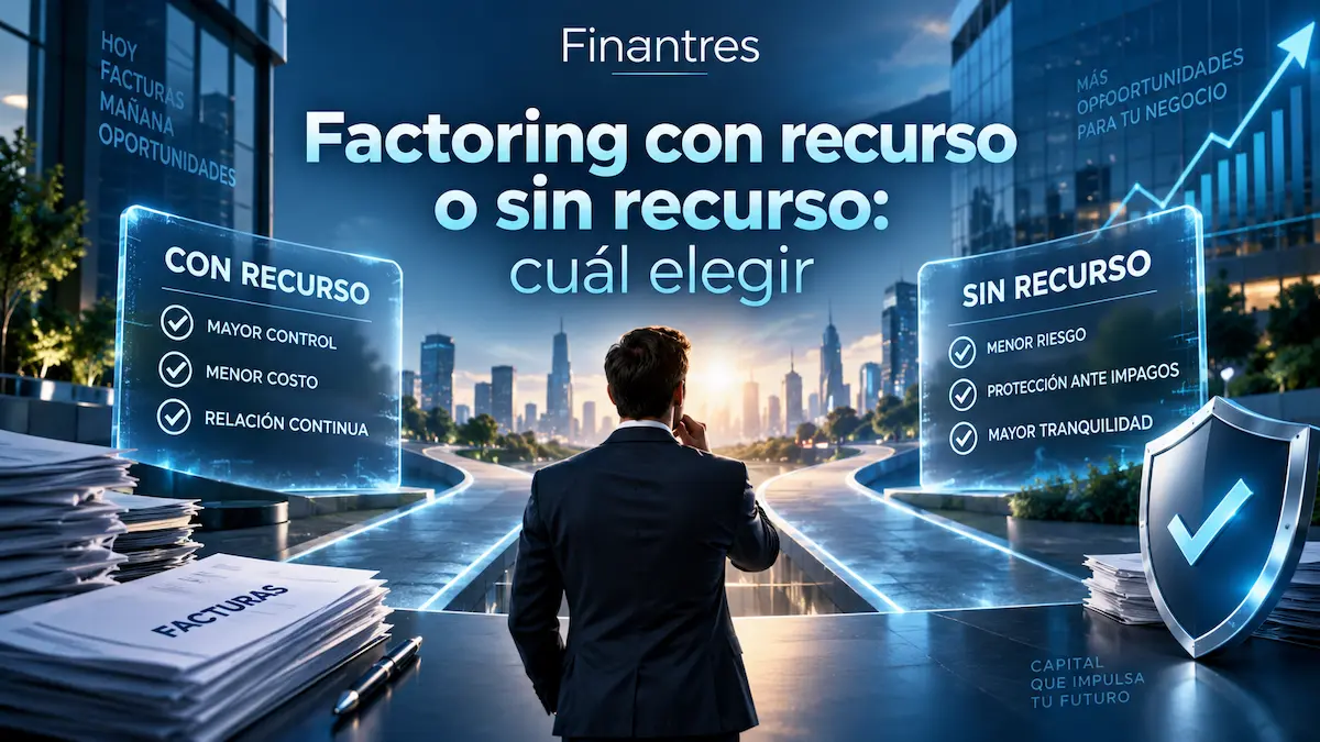 Factoring con recurso o sin recurso