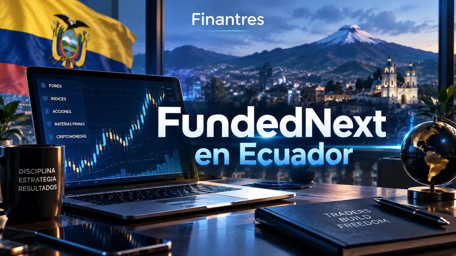 FundedNext en Ecuador: opiniones, seguridad y cómo usarlo