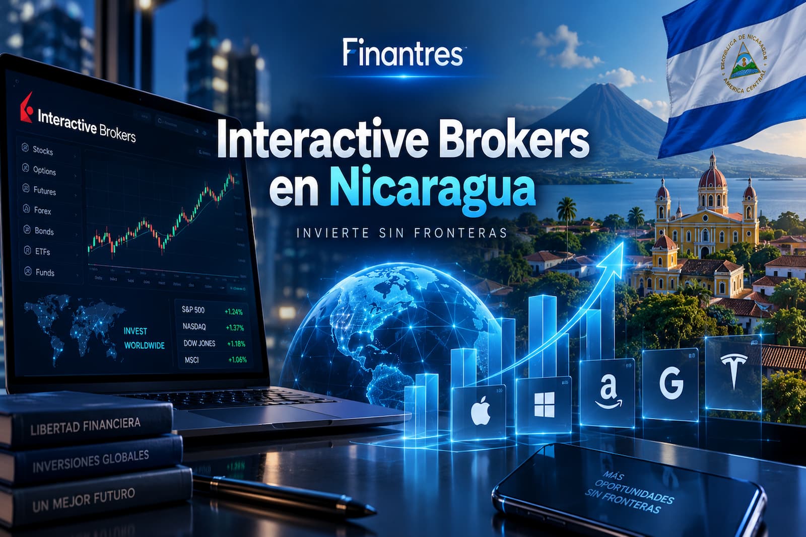 Interactive Brokers en Nicaragua: opiniones, regulación y cómo abrir una cuenta