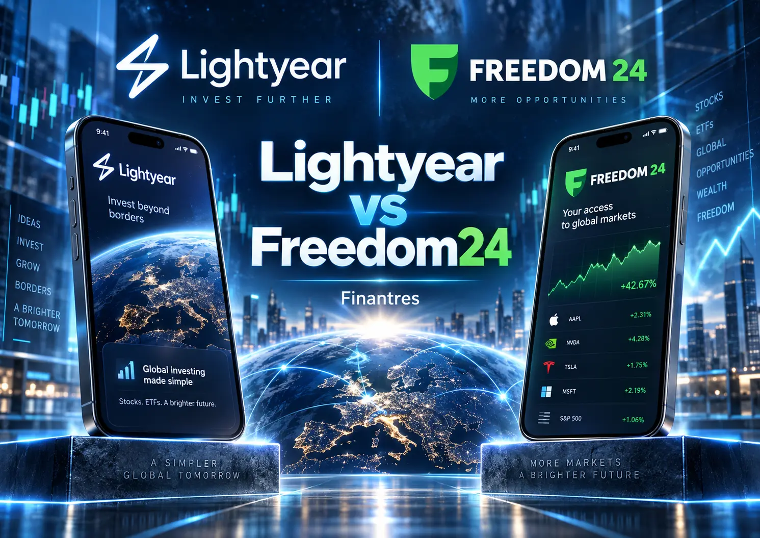 Lightyear vs Freedom24: ¿qué broker elegir para invertir desde España?