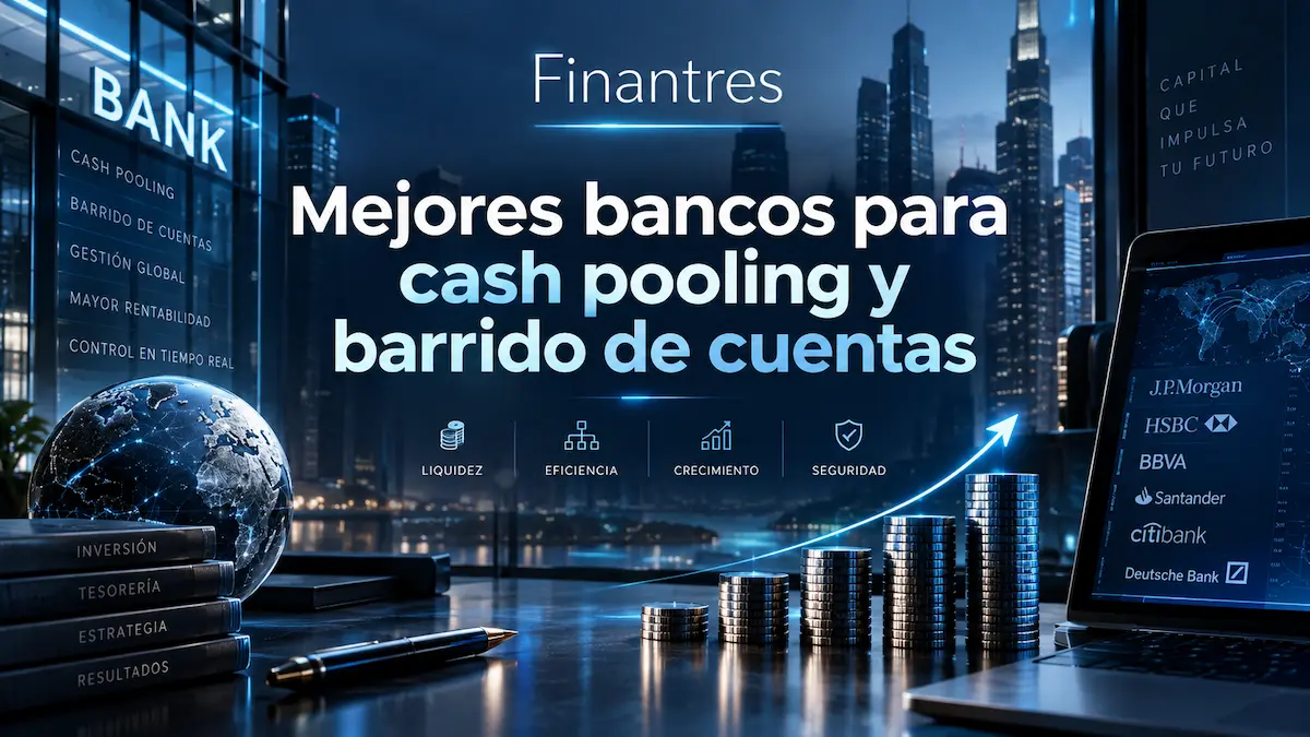 Mejores bancos para cash pooling y barrido de cuentas