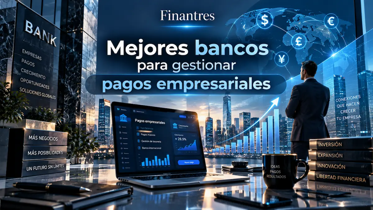 Mejores bancos para gestionar pagos empresariales