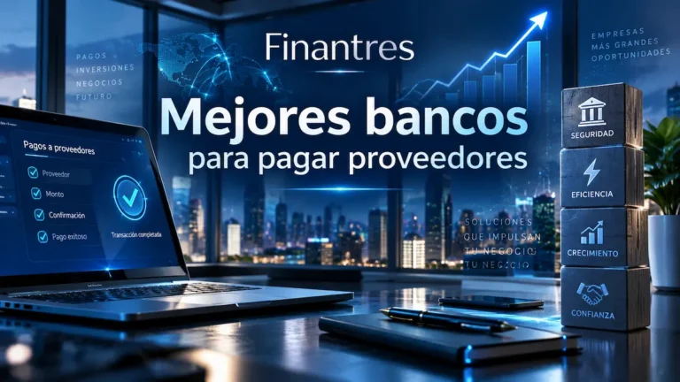 Mejores bancos para pagar proveedores