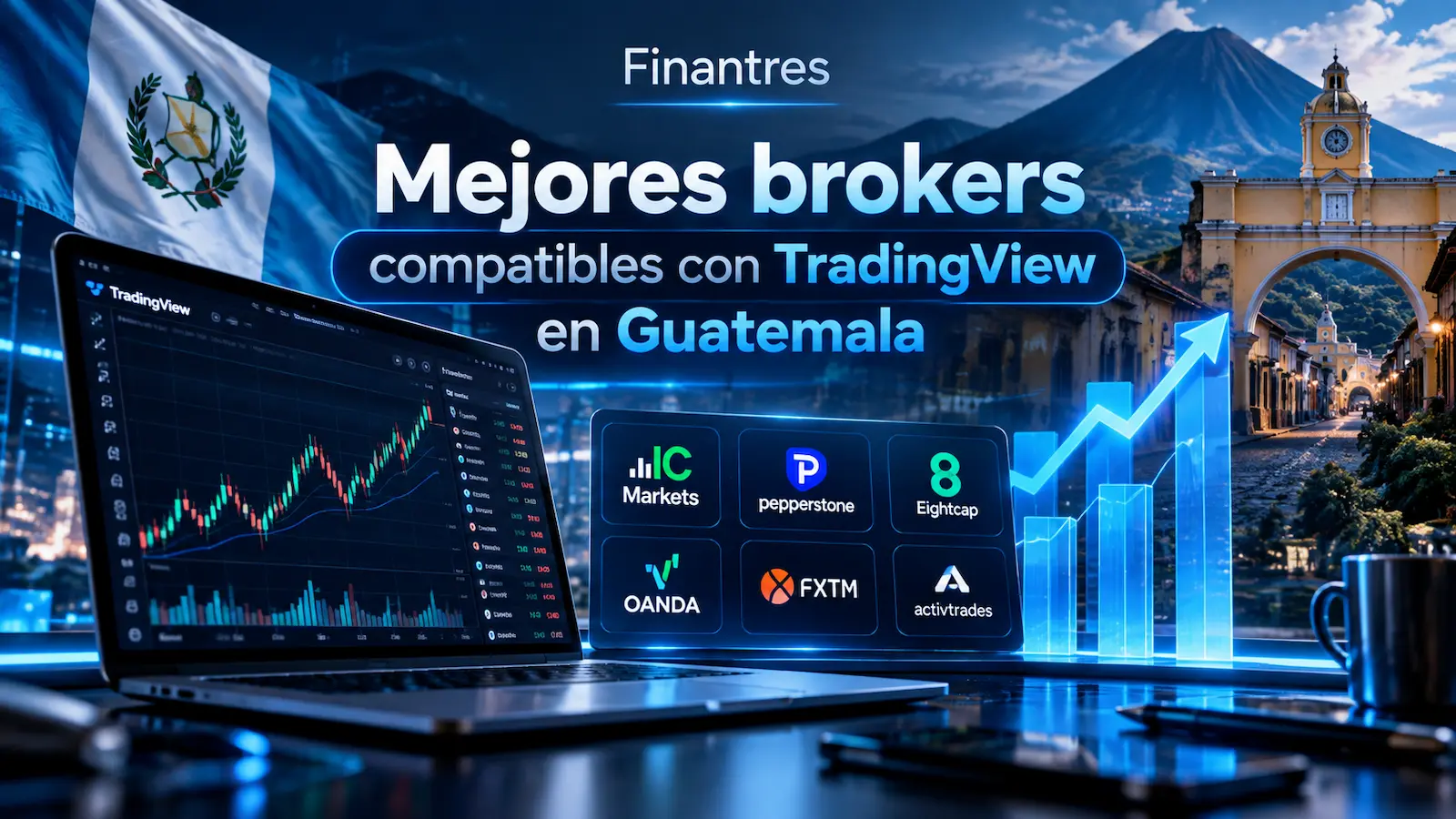 Mejores brokers compatibles con TradingView en Guatemala