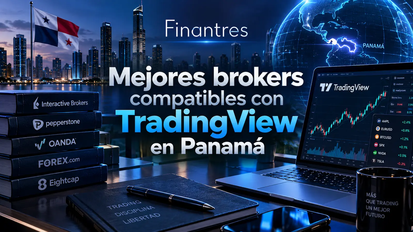 Mejores brokers compatibles con TradingView en Panamá