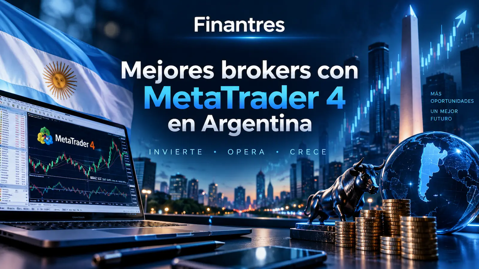Mejores brokers con MetaTrader 4 en Argentina