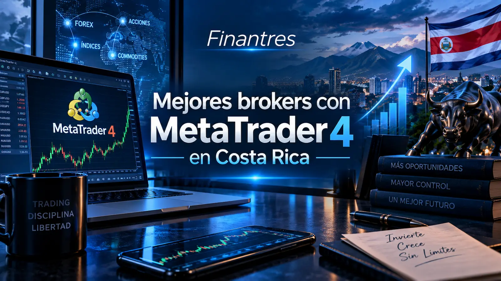 Mejores brokers con MetaTrader 4 en Costa Rica