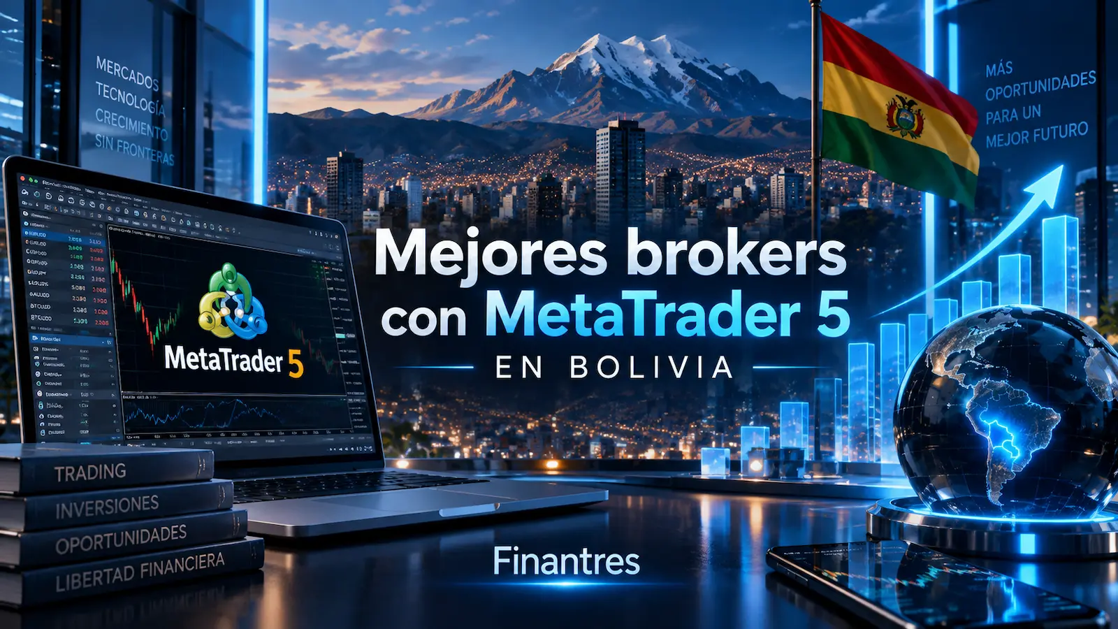 Mejores brokers con MetaTrader 5 en Bolivia