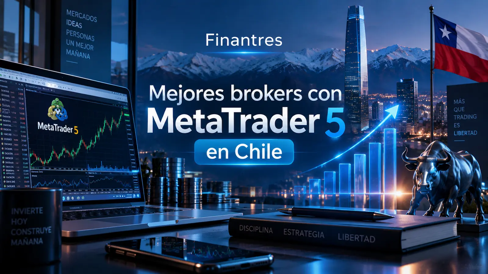 Mejores brokers con MetaTrader 5 en Chile: comparativa para elegir bien