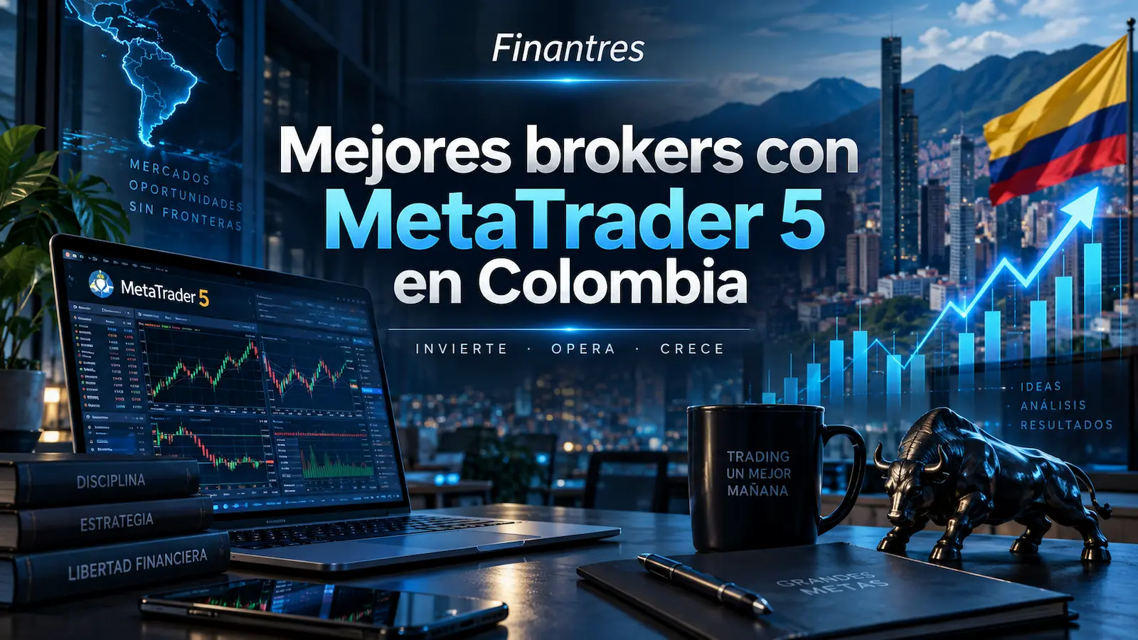 Mejores brokers con MetaTrader 5 en Colombia: comparativa y cuál elegir