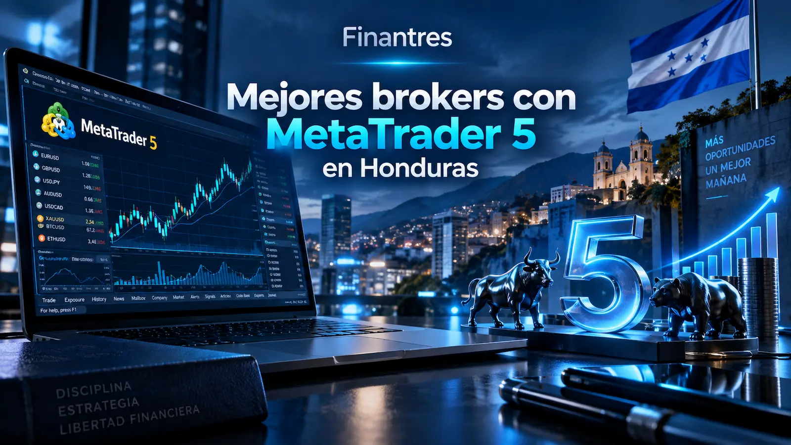 Mejores brokers con MetaTrader 5 en Honduras