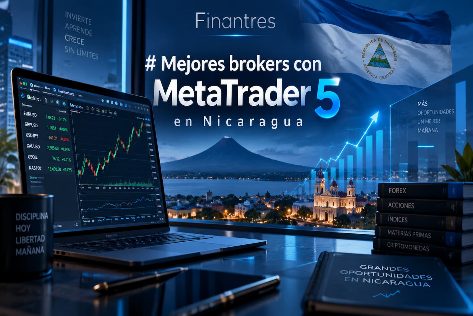 Mejores brokers con MetaTrader 5 en Nicaragua