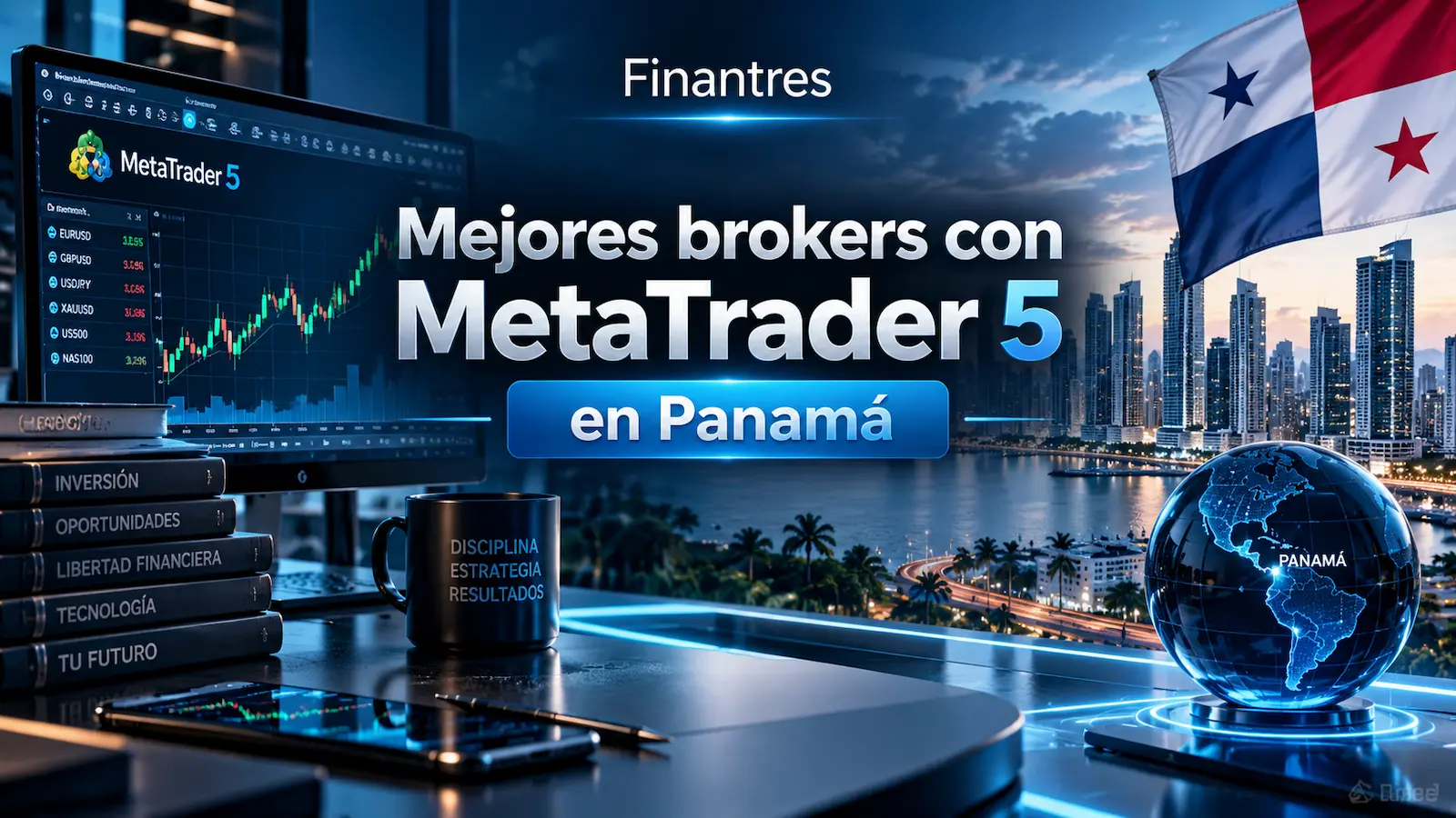 Mejores brokers con MetaTrader 5 en Panamá
