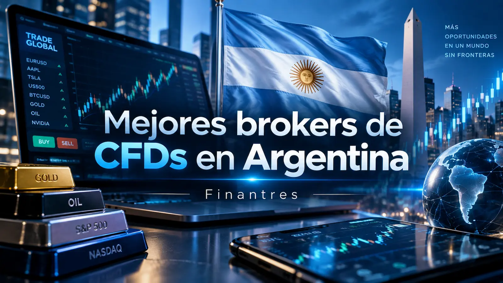 Mejores brokers de CFDs en Argentina