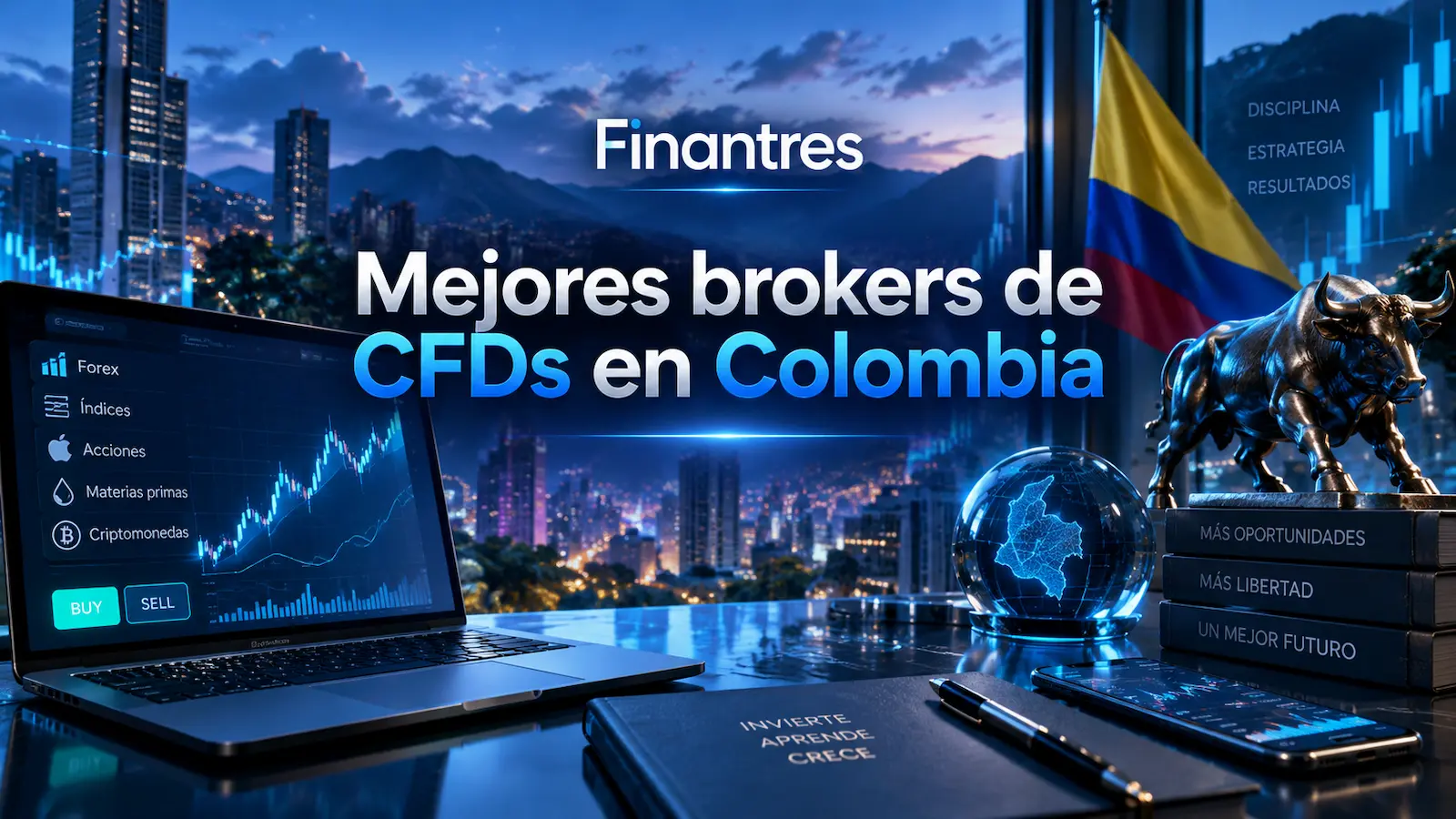 Mejores brokers de CFDs en Colombia
