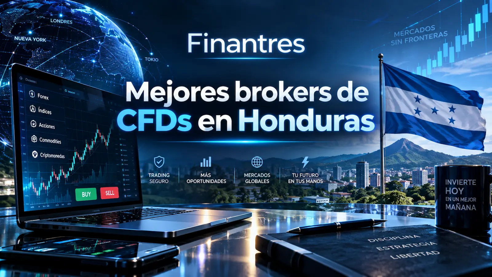 Mejores brokers de CFDs en Honduras