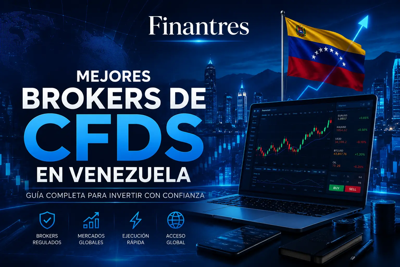Mejores brokers de CFDs en Venezuela: cuáles elegir y qué revisar