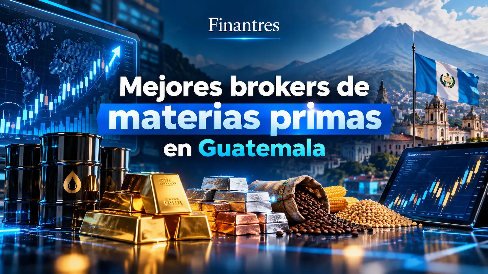 Mejores brokers de materias primas en Guatemala